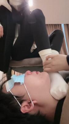 【阿月】萝莉主-舔脏鞋底/吃白袜 bf22046