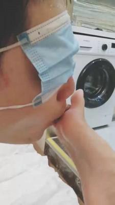 【美娜格格】原味白袜+黑丝气味羞辱