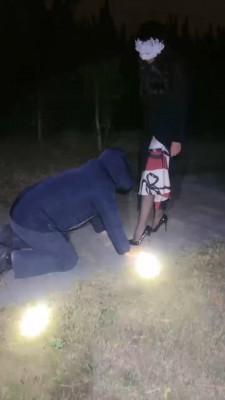 【妆主大人】户外路遇bt跟踪狂 bf19409