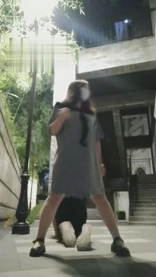 【月玖儿】深夜户外遛狗 bf13601