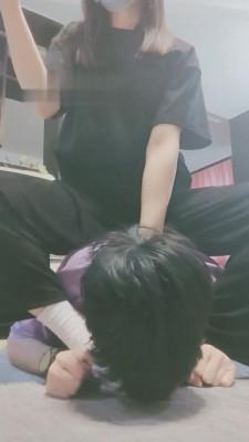 【北京恶魔妲己】家奴做不好家务的惩罚 bf12980