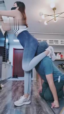 【若依】健身女神捆绑坐脸 bf3400