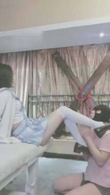【银河】JK小姐姐白丝继续羞辱班主任 bf7060
