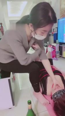 【汐月S】爽S深夜强迫虐乳/圣水 bf6012