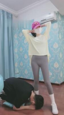 【汐雯】健身女神重度踢踹学员 bf5934