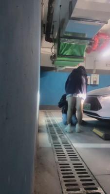 【不知名美女】户外地下停车场调 bf9085