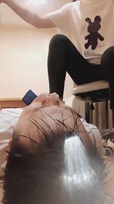 【悦主】健身后原味白袜喂狗吃 bf1225