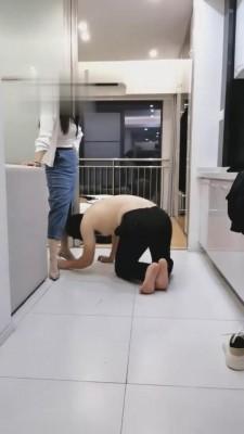 【若璃情侣】素人女友首调-耳光/口水/皮鞭 bf1637