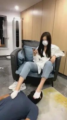 【CC大大】超级Nice-模特原味白袜裸足深喉 G-210718-20