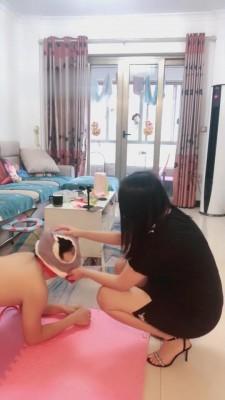 【广州楚楚】惩罚不听话的圈养狗 G-210804-23