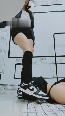 【一茶】学生S过膝袜羞辱班主任 bf16034