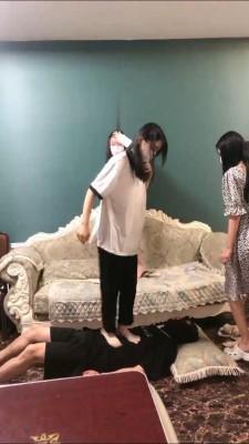 【精神小妹】4素人S暴打班主任 bf16291