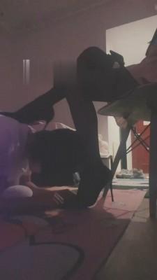 【桃子老师】黑丝高跟恋足调 bf17133