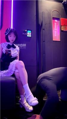 【灵芷】KTV-可爱陪酒妹白袜虐 JS251113-18