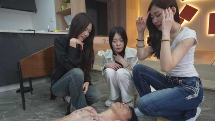 群s粗烟重烫狗烤肉 体无完肤 跆拳道悬踢头脚脚昏厥 YC-250529-5