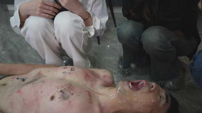 群s粗烟重烫狗烤肉 体无完肤 跆拳道悬踢头脚脚昏厥 YC-250529-5