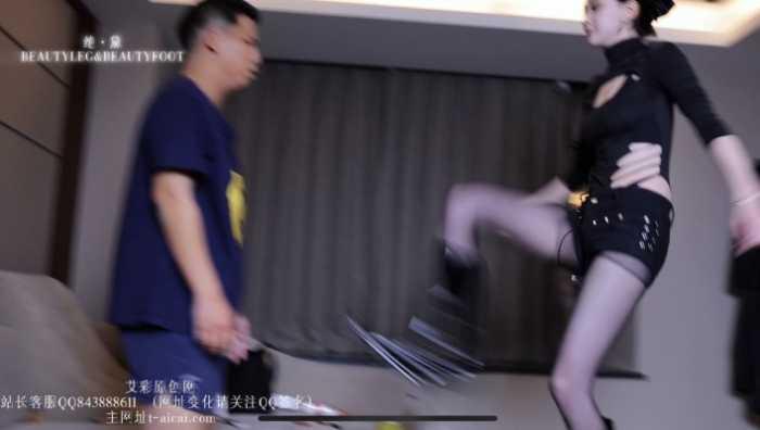 艾琳175暴力提档踢爆矮小狗 GD027 YC-241227-2