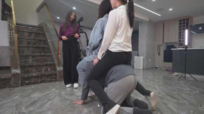 超级三美女YAPOO风格顶级大制作 大量美女成吨圣水混合 YC-250502-8
