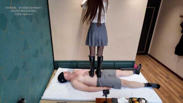 柒柒小主长筒靴子踩踏+第一视角 YC-250501-3