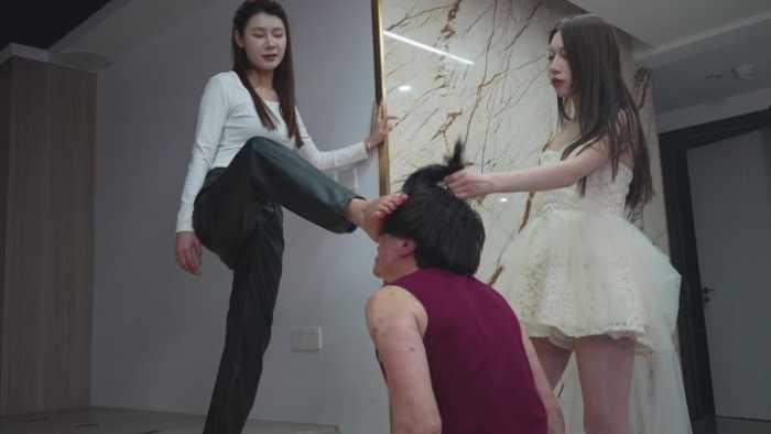 双s非人对待最高级，真M 仅需开头10秒就起生理反应 YC-250413-7